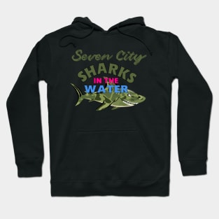 Suffolk Sand Sharks In The Water Hoodie